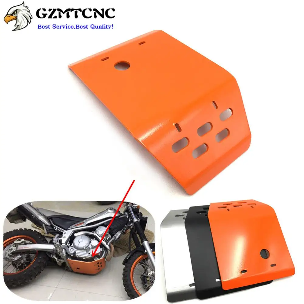 XG250 XT250X ED Skid Plate Engine Guard Chassis Lower Cover Protection 5MM Thickness for Yamaha Tricker XG 250 | Serow XT 250X Автомобили