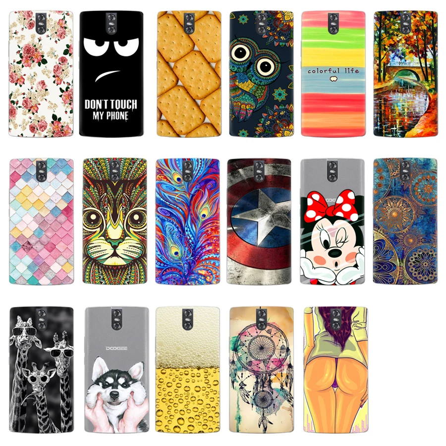 

Doogee BL7000 Case 5.5-inch Silicone TPU Soft Cartoon for Doogee BL7000 Back Cover for Doogee BL 7000 Phone Case Bags Funda Capa