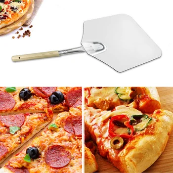 Newly Solid Home Pizza Shove Aluminum Handle High Quality Pizza Shovel Artisan Tools VA88 
Newly Solid Home Pizza Shove Aluminum Handle High Quality Pizza Shovel Artisan Tools VA88