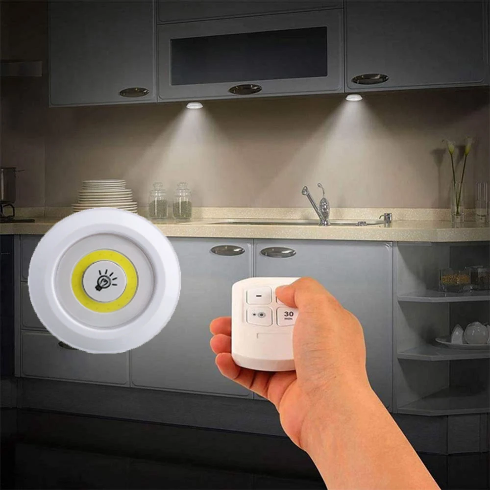NEW Wireless Dimmable Under Cabinet Lights with Remote Battery Operated Closets LED Light for Kitchen Wardrobe Bathroom Lighting
NEW Wireless Dimmable Under Cabinet Lights with Remote Battery Operated Closets LED Light for Kitchen Wardrobe Bathroom Lighting