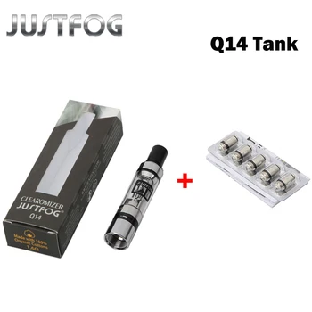 Original Justfog Q14 Clearomizer Pyrex Glass 1.8ml Tank Atomizer with 1.6ohm Coil Head for Q14 Battery E Cigarette Vape
Original Justfog Q14 Clearomizer Pyrex Glass 1.8ml Tank Atomizer with 1.6ohm Coil Head for Q14 Battery E Cigarette Vape