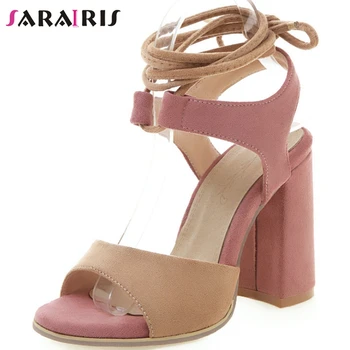 SARAIRIS Retro Fashion Lady Summer Sandals Buckle Strap Peep Toe Block Heel Sandals Women Mixed Color Casual Shoes Woman
SARAIRIS Retro Fashion Lady Summer Sandals Buckle Strap Peep Toe Block Heel Sandals Women Mixed Color Casual Shoes Woman