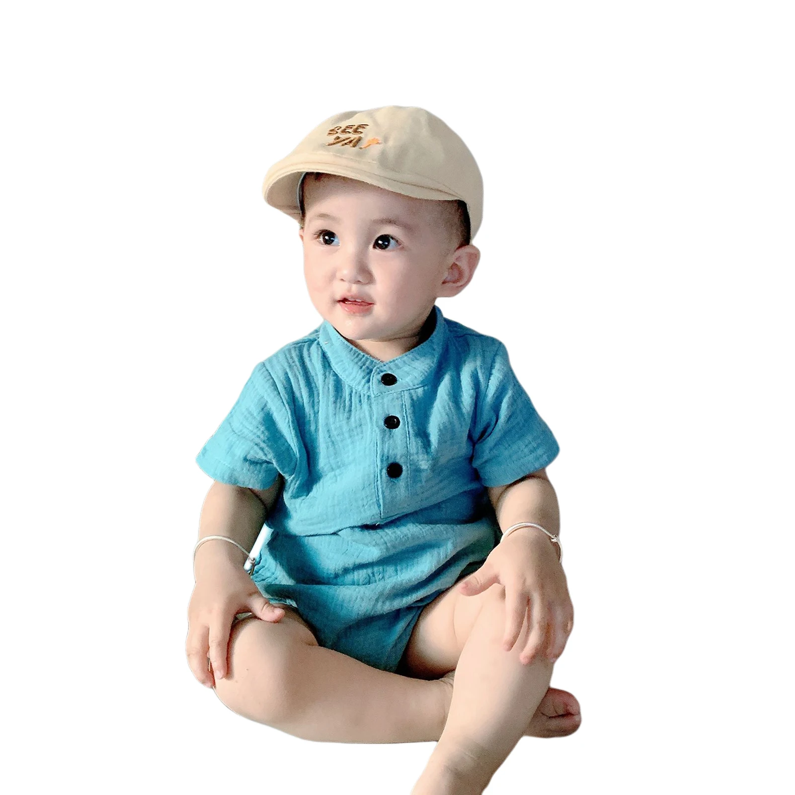 solid color baby romper Summer Unisex Toddler Kids Newborn Baby Clothes Cotton short Toddler Romper Infant Clothing 6-24 Months
solid color baby romper Summer Unisex Toddler Kids Newborn Baby Clothes Cotton short Toddler Romper Infant Clothing 6-24 Months