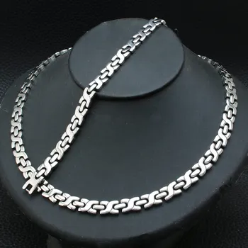 Hot Sell Wholesale Newest Fashion Stainless Steel Metal Silver Color Necklace And Bracelet Jewelry Set SFKZCKDC
Hot Sell Wholesale Newest Fashion Stainless Steel Metal Silver Color Necklace And Bracelet Jewelry Set SFKZCKDC