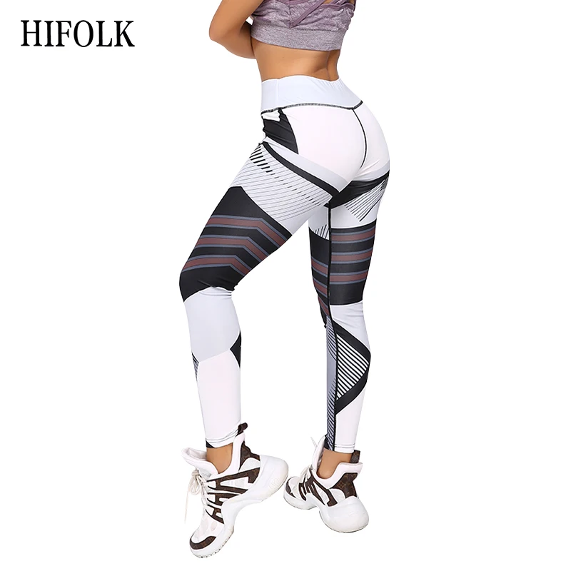 HIFOLK Stylish Fitness Leggings Black White Stitching Printing Legins High Elastic Legging Push Up Breathable Sporting Leggins
HIFOLK Stylish Fitness Leggings Black White Stitching Printing Legins High Elastic Legging Push Up Breathable Sporting Leggins