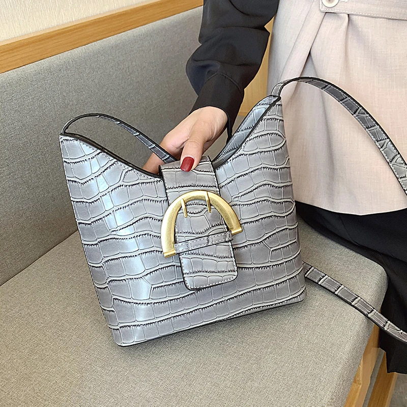 Stone Pattern PU Leather Bucket Bags For Women 2019 Small Crossbody Bag Female Shoulder Messenger Bag Travel Handbags
Stone Pattern PU Leather Bucket Bags For Women 2019 Small Crossbody Bag Female Shoulder Messenger Bag Travel Handbags