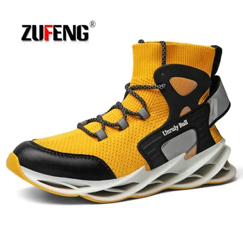 Big Size Running Shoes for Men Breathable Blade Sneakers Reflective Cushioning Athletic Sport Shoes 46 47 Training Jogging Shoes
Big Size Running Shoes for Men Breathable Blade Sneakers Reflective Cushioning Athletic Sport Shoes 46 47 Training Jogging Shoes