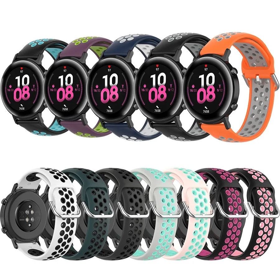 Silicone Watch Strap for Samsung Galaxy Watch3 45mm 41mm Smart Watch Bracelet for Galaxy Watch Active 2 46/42 20/22mm Wristband 
Silicone Watch Strap for Samsung Galaxy Watch3 45mm 41mm Smart Watch Bracelet for Galaxy Watch Active 2 46/42 20/22mm Wristband