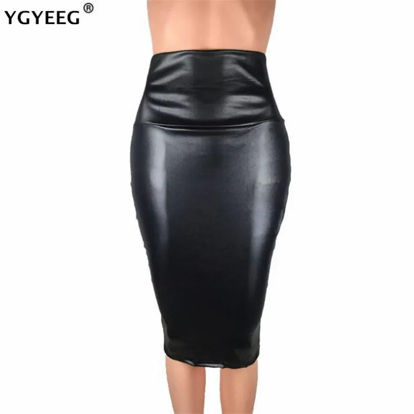YGYEEG Multi Colors Women Skirts Winter Solid Imitating Leather Work Wear Package Hip Pencil Midi Autumn Bodycon Split Bottom
YGYEEG Multi Colors Women Skirts Winter Solid Imitating Leather Work Wear Package Hip Pencil Midi Autumn Bodycon Split Bottom