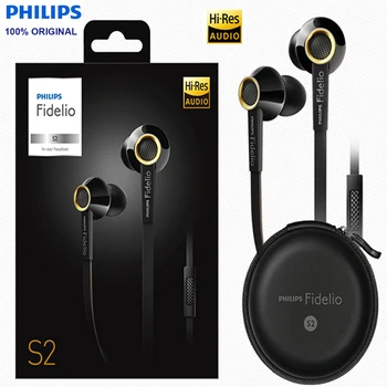 PHILIPS Fidelio S2 Original HIFI Headsets High Resolution Fever Phone Call Wire Control In-ear Earphone Support Official Test
PHILIPS Fidelio S2 Original HIFI Headsets High Resolution Fever Phone Call Wire Control In-ear Earphone Support Official Test
