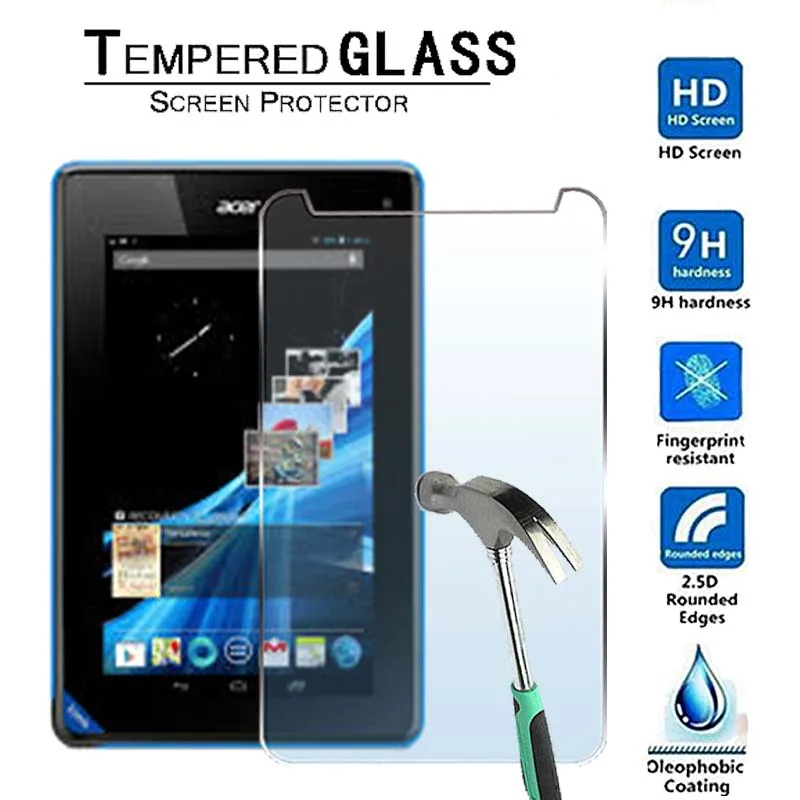 For Acer Iconia B1-A71 7"-9H Premium Tablet Tempered Glass Screen Protector Film Protector Guard Cover
For Acer Iconia B1-A71 7"-9H Premium Tablet Tempered Glass Screen Protector Film Protector Guard Cover