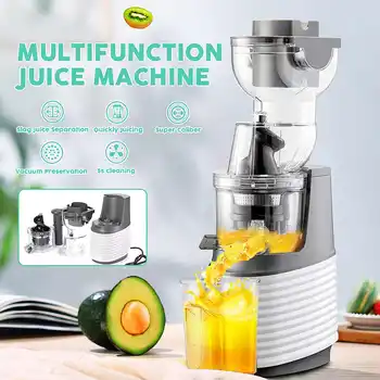 Juicer Masticating Slow Juicer Cold Press Fruit Vegetable Food Mixer Extractor Professional large capacity high juice yield
Juicer Masticating Slow Juicer Cold Press Fruit Vegetable Food Mixer Extractor Professional large capacity high juice yield