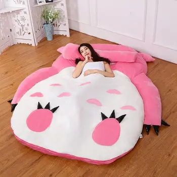 Creative lazy sofa bed Totoro single chair double cute cartoon sofa mattress bedroom bed removable and washable 
Creative lazy sofa bed Totoro single chair double cute cartoon sofa mattress bedroom bed removable and washable