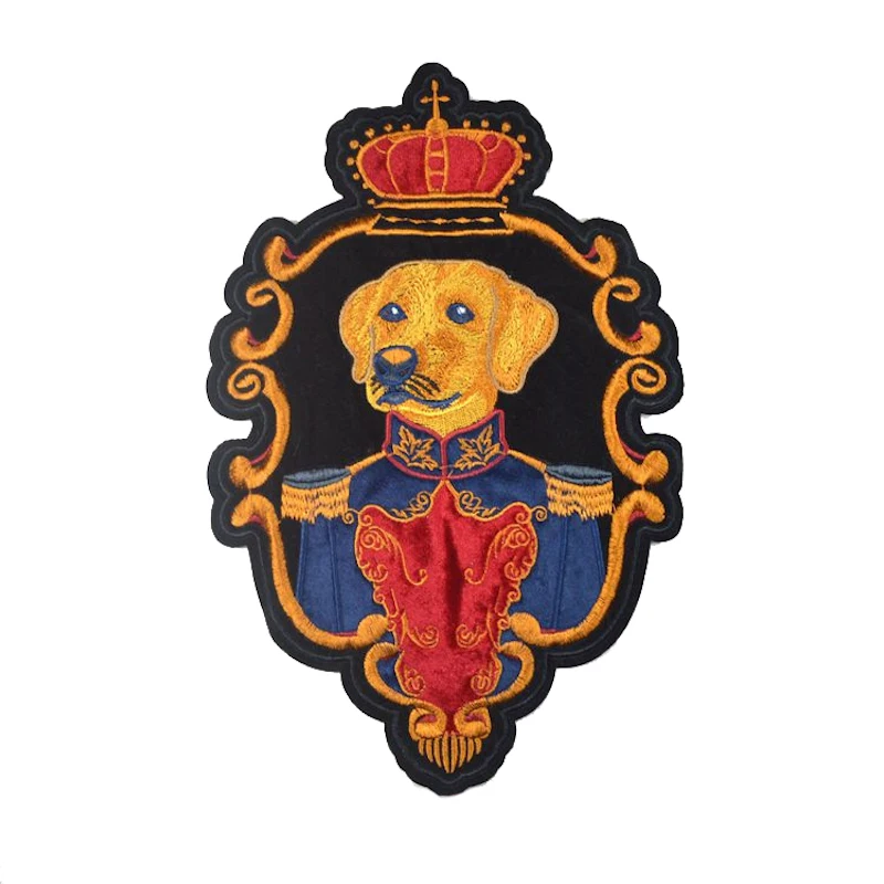 1Pcs Wholesale Big Crown Face Dog Patches Embroidery Iron On Applique For Clothes Jacket Applique DIY
1Pcs Wholesale Big Crown Face Dog Patches Embroidery Iron On Applique For Clothes Jacket Applique DIY