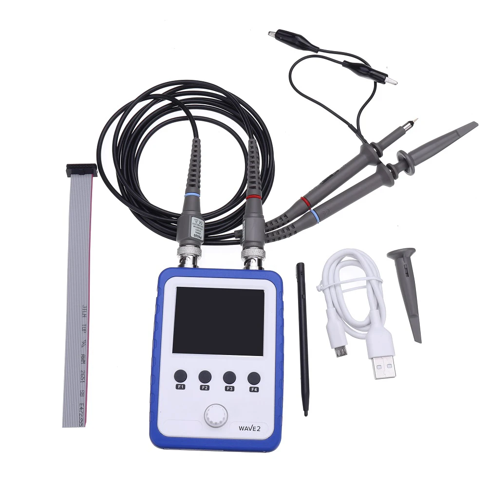 Original Tech 15801K WAVE2 Touch Screen Dual Channel Storage Oscilloscope Y-X Mode Available 2-channel DDS Function Generator
Original Tech 15801K WAVE2 Touch Screen Dual Channel Storage Oscilloscope Y-X Mode Available 2-channel DDS Function Generator