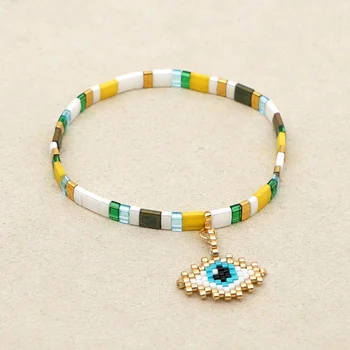Go2boho Bracelets Women Miyuki Tila Bracelet Summer Bead Turkish Evil Eey New Pulsera Mujer Chic Glass Beads Fashion Jewelry
Go2boho Bracelets Women Miyuki Tila Bracelet Summer Bead Turkish Evil Eey New Pulsera Mujer Chic Glass Beads Fashion Jewelry