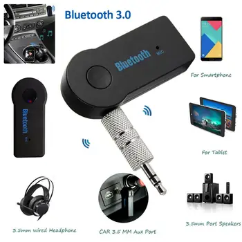 Wireless Bluetooth AUX Car Music Receiver 3.0 Hand-free Call Adapter Auto Bluetooth Car Kit Audio Receiver Transmitter Han 3.5mm
Wireless Bluetooth AUX Car Music Receiver 3.0 Hand-free Call Adapter Auto Bluetooth Car Kit Audio Receiver Transmitter Han 3.5mm