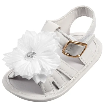 Beautiful Flower Girl Baby Princess Shoes Leather Sandals White 0-6m 
Beautiful Flower Girl Baby Princess Shoes Leather Sandals White 0-6m
