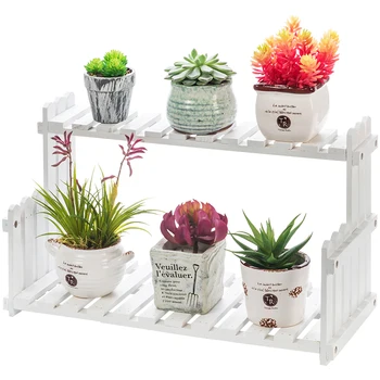 Upper Lower adjustable solid wood plant stand living room floor multi-layer flowerpot rack balcony outdoor decoration 
Upper Lower adjustable solid wood plant stand living room floor multi-layer flowerpot rack balcony outdoor decoration