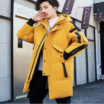 2019 winter new style middle age men casual warm hooded down coats luxury high quality Hooded thick long down jacket men
2019 winter new style middle age men casual warm hooded down coats luxury high quality Hooded thick long down jacket men