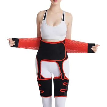 Women 3-in-1 Thigh Trimmer High Waist Shapewear Leg Slimming Butt Lifting Waist Trainer Slimming Belt
Women 3-in-1 Thigh Trimmer High Waist Shapewear Leg Slimming Butt Lifting Waist Trainer Slimming Belt