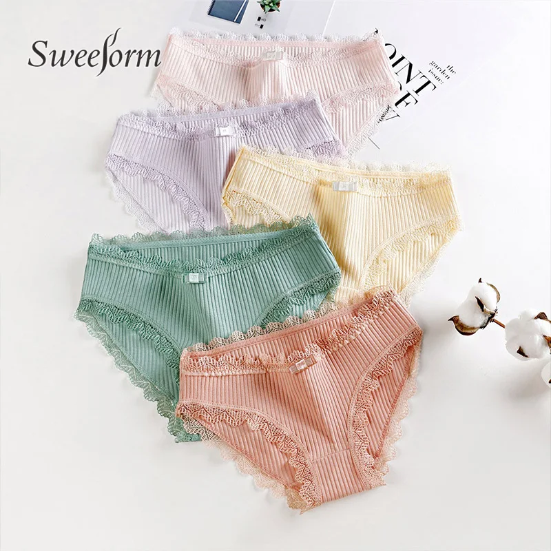 Женские трусики Sweeform с принтом лебедей сексуальное нижнее белье низкой посадкой
