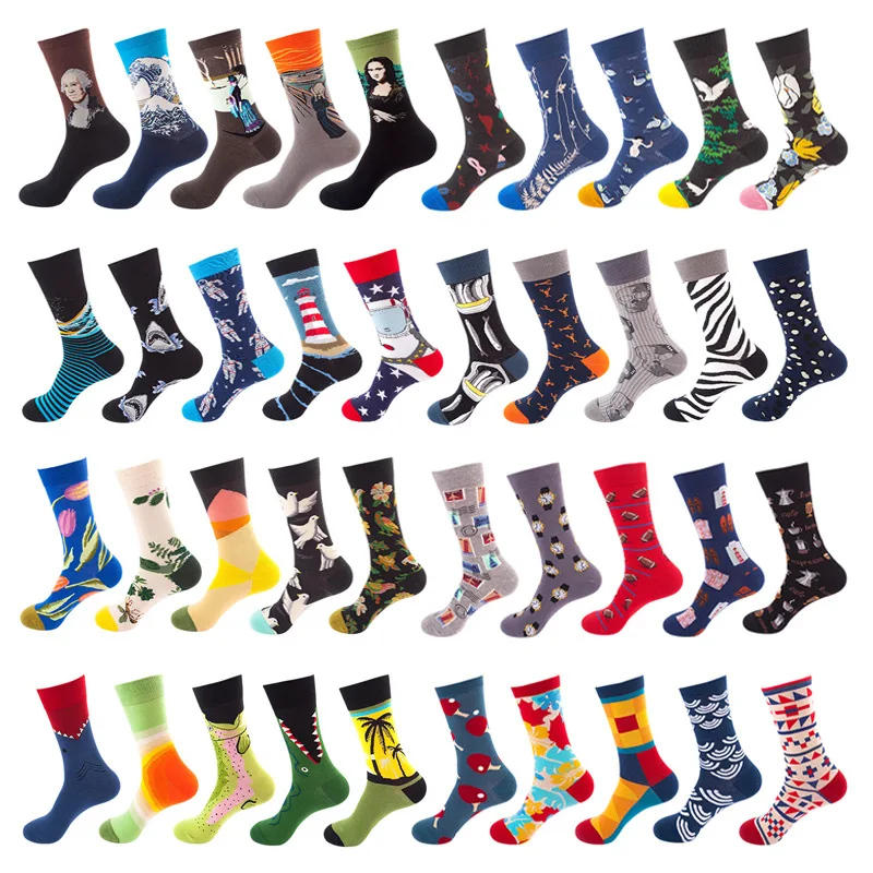 10 Pairs Fashion Socks Men's Skateboard Couple Cool Autumn and Winter Fashion Socks Women
10 Pairs Fashion Socks Men's Skateboard Couple Cool Autumn and Winter Fashion Socks Women