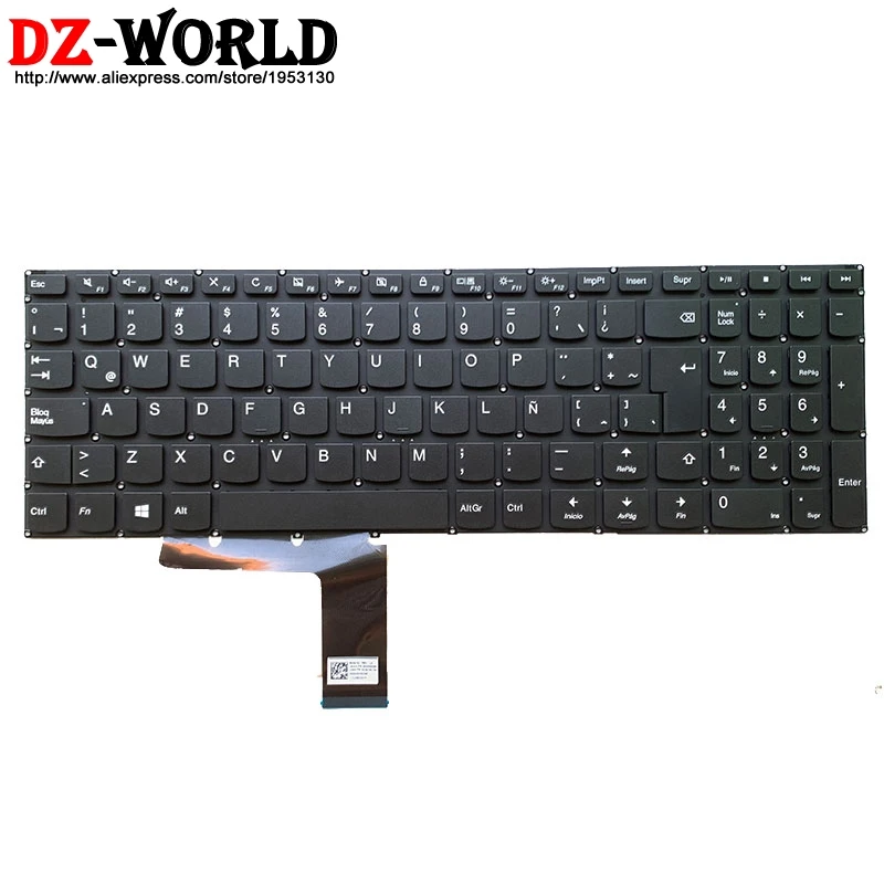 Фото New Latin keyboard for Lenovo 310-15ISK IAP IKB ABR 510-15ISK V310-15ISK E52-80 V110-15ISK AST V510-15IKB Laptop | Компьютеры и офис
