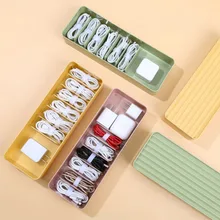 1PCS Desktop Data Cable Separation Storage Box Mobile Phone Charging Earphone Cable Power Cord Sorting And Fixing Box With Lid
1PCS Desktop Data Cable Separation Storage Box Mobile Phone Charging Earphone Cable Power Cord Sorting And Fixing Box With Lid