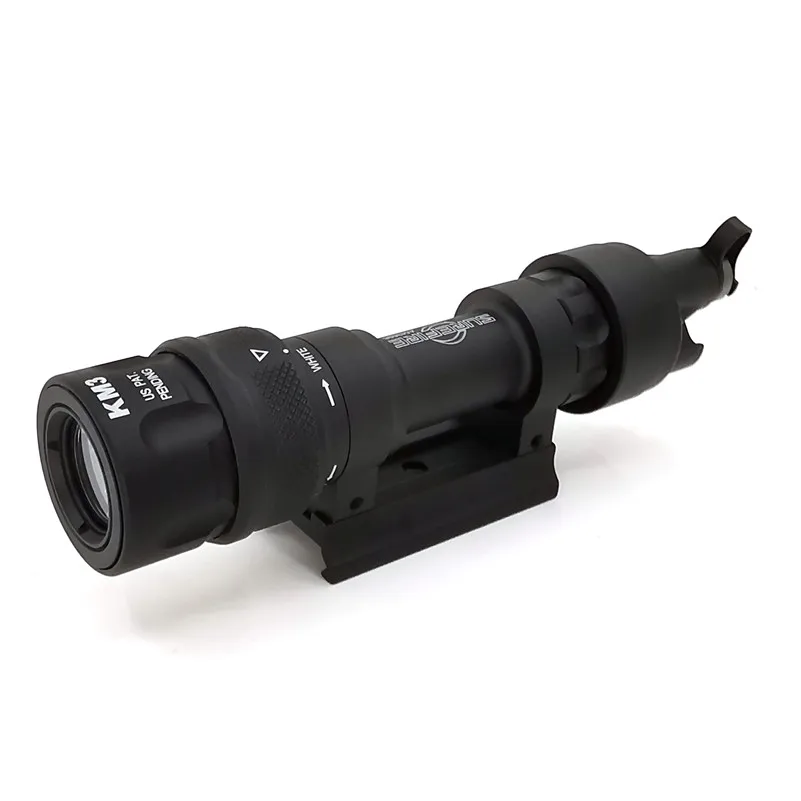 M952V Scout Light QD Mount LED WeaponLight Waterproof Flashlight Constant White /Strobe /Momentary White Output
M952V Scout Light QD Mount LED WeaponLight Waterproof Flashlight Constant White /Strobe /Momentary White Output