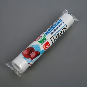 Freezer bags, perforated, with reusable clips, 3 L, 25 × 35 cm, 18 microns, roll - 80 pcs
Freezer bags, perforated, with reusable clips, 3 L, 25 × 35 cm, 18 microns, roll - 80 pcs