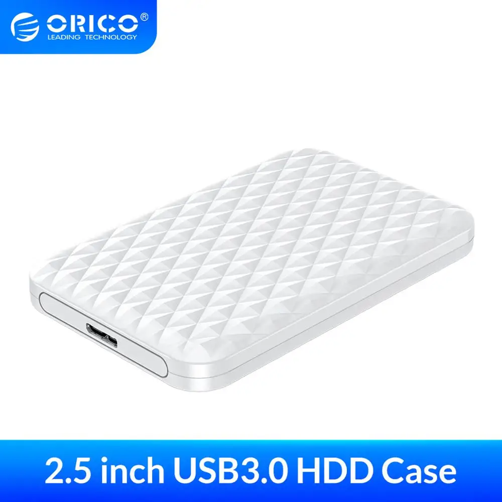 ORICO Hard Disk Case SSD Adapter 2.5 Inch SATA to USB 3.0 HD External Tool-free USAP 5Gbps Black/White
ORICO Hard Disk Case SSD Adapter 2.5 Inch SATA to USB 3.0 HD External Tool-free USAP 5Gbps Black/White