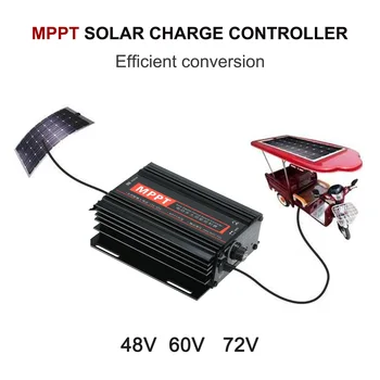 MPPT Solar Charge Controller with Back-Light LCD Display Solar Regulator Charger 48V/60V/72V for Car Motorcycle Electric Bicycle
MPPT Solar Charge Controller with Back-Light LCD Display Solar Regulator Charger 48V/60V/72V for Car Motorcycle Electric Bicycle