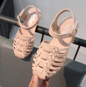 Girls Roman Sandals Retro Cross Hollow Summer Shoes Toddler Girls Princess Dress Shoes For Party Wedding Kids Shoes
Girls Roman Sandals Retro Cross Hollow Summer Shoes Toddler Girls Princess Dress Shoes For Party Wedding Kids Shoes
