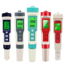 2/3/4/5/7 in 1 PH Meter TDS EC ORP Salinity SG Temperature Tool With Backlight Digital Water Quality Monitor Tester for Aquarium
2/3/4/5/7 in 1 PH Meter TDS EC ORP Salinity SG Temperature Tool With Backlight Digital Water Quality Monitor Tester for Aquarium