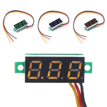 DC 0-100V Voltage Meter Tester Volt Mini 0.28 inch 3 Wires LED Display Digital Voltmeter Detector Car Interior Accessories
DC 0-100V Voltage Meter Tester Volt Mini 0.28 inch 3 Wires LED Display Digital Voltmeter Detector Car Interior Accessories