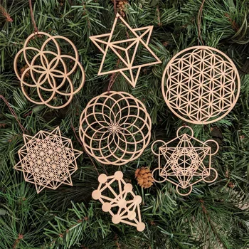 Flower of Life Tree of Life Christmas Ornaments Laser Cut Wood Sacred Geometry Symbol Christmas Decoration Festive&Party Hanging
Flower of Life Tree of Life Christmas Ornaments Laser Cut Wood Sacred Geometry Symbol Christmas Decoration Festive&Party Hanging