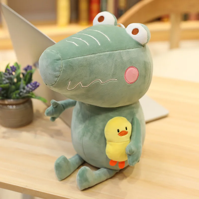 New Lovely Crocodile Doll Plush Toys Stuffed Animal For Girls Children Boys Cute Soft Birthday Year Activity Gift | Игрушки и хобби