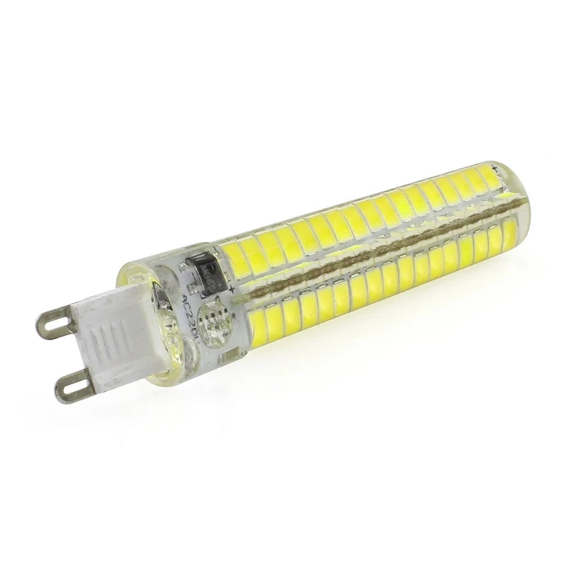 

LED Dimmable Silicone Lamp Light G9 5W LED Corn Bulb 136 SMD 5730 220v 200V-240V White