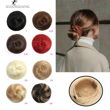 XUANGAUNG Fashion bun Fashion straight hair bun Grasp the clip Bun curly bun dounghnut bun wig hair accessories bun extension
XUANGAUNG Fashion bun Fashion straight hair bun Grasp the clip Bun curly bun dounghnut bun wig hair accessories bun extension