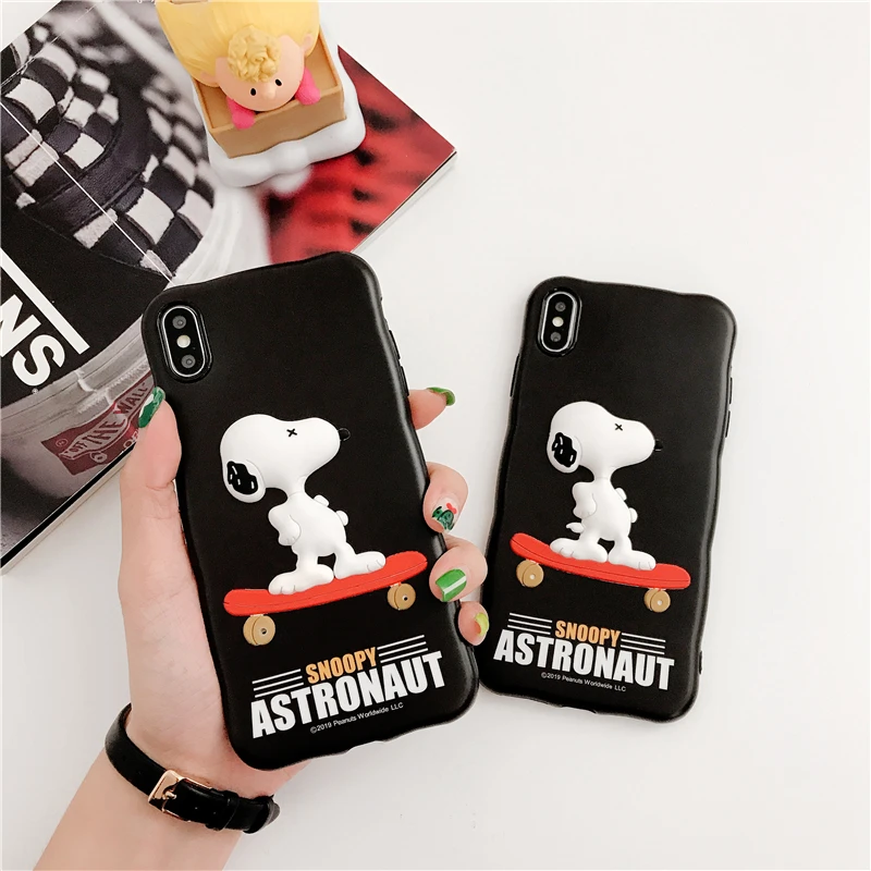 For Iphone 6 7 8 S Plus X XR XS XSMAX Funny Cartoon 3D Snoopy Apple Phone Fitted Case Soft TPU Silicone Shockproof Protector
For Iphone 6 7 8 S Plus X XR XS XSMAX Funny Cartoon 3D Snoopy Apple Phone Fitted Case Soft TPU Silicone Shockproof Protector