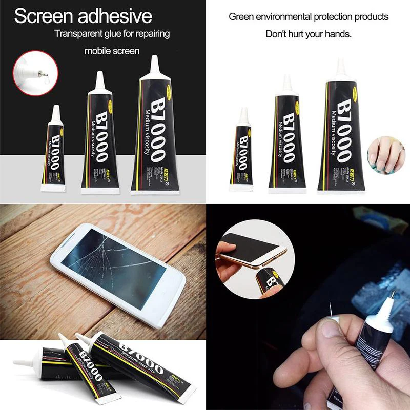 Multi-Purpose B7000 Transparent Strong Super Glue Adhesive Suitable for DIY LCD Screen Phone Case Glass Jewelry Watch Repair
Multi-Purpose B7000 Transparent Strong Super Glue Adhesive Suitable for DIY LCD Screen Phone Case Glass Jewelry Watch Repair