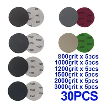 30Pc 3inch 75mm Round Sandpaper Wet Dry Sanding Disc Sand Sheet Hook Loop Pad 800-7000 Grit Metal Polishing Pad Grinding Tool
30Pc 3inch 75mm Round Sandpaper Wet Dry Sanding Disc Sand Sheet Hook Loop Pad 800-7000 Grit Metal Polishing Pad Grinding Tool