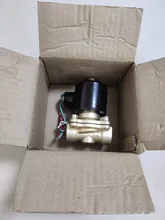 1/2 3/4“ 1 1-1/4 1-1/2 2 válvula solenoide eléctrica DN15 latón normalmente cerrado de la válvula de agua de aire de aceite 12V/24V/220V/110V