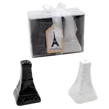 2pcs Spice Bottle Set Ceramic Seasoning Bottle Eiffel Tower Seasoning Container Kitchen Accessories for Wedding Party Favor Gift
2pcs Spice Bottle Set Ceramic Seasoning Bottle Eiffel Tower Seasoning Container Kitchen Accessories for Wedding Party Favor Gift