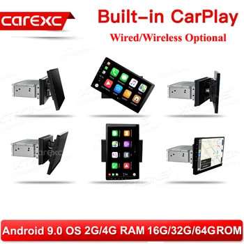10.1" Android 9.0 Auto CarPlay Radio Muiltmedia Rotatable Face Panel 2.5D Curved Screen Car Stereo Player GPS OBD 1 DIN No DVD
10.1" Android 9.0 Auto CarPlay Radio Muiltmedia Rotatable Face Panel 2.5D Curved Screen Car Stereo Player GPS OBD 1 DIN No DVD