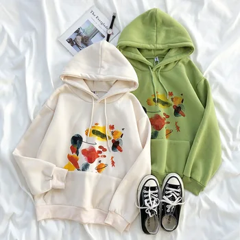 Temperament Retro Abstract Print Drawstring Hooded Big Pocket Loose Pullover Sweatshirt
Temperament Retro Abstract Print Drawstring Hooded Big Pocket Loose Pullover Sweatshirt