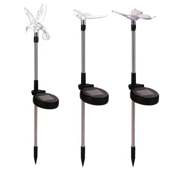 Solar Light Lawn Dragonfly/Butterfly/Bird Outdoor Waterproof Garden Changing LED Lamp LED Lamp Beam Multi-Color Walkway Yard
Solar Light Lawn Dragonfly/Butterfly/Bird Outdoor Waterproof Garden Changing LED Lamp LED Lamp Beam Multi-Color Walkway Yard