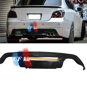 H Style Real Carbon Fiber Rear Diffuser Bumper Lip For BMW 5 Series E60 M5 Auto Tuning Spoiler 2004-2010 Bumpers Car Styling
H Style Real Carbon Fiber Rear Diffuser Bumper Lip For BMW 5 Series E60 M5 Auto Tuning Spoiler 2004-2010 Bumpers Car Styling
