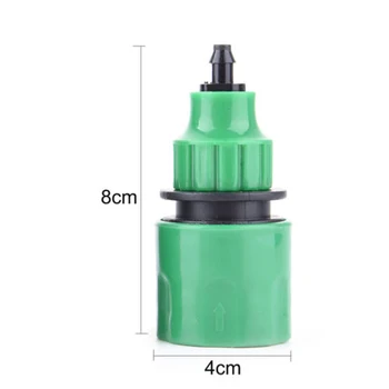 2pc Pipe Fitting Quick Tap Water Irrigation Hose Connector Adaptor Gardening Tubing Connector Garden Irrigation 4/7mm 8/11mm
2pc Pipe Fitting Quick Tap Water Irrigation Hose Connector Adaptor Gardening Tubing Connector Garden Irrigation 4/7mm 8/11mm
